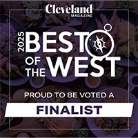 Cleveland Magazine 2025 Best of the West Finalist
